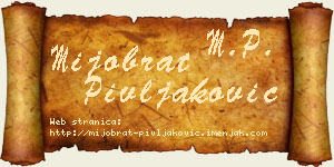 Mijobrat Pivljaković vizit kartica